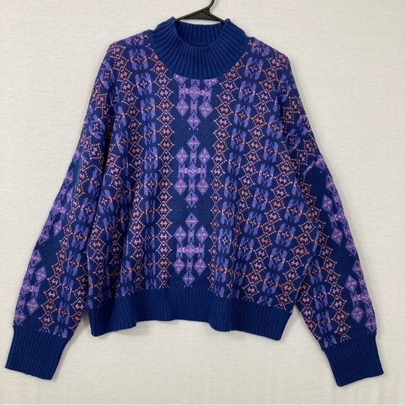 New Lane Bryant Blue Purple Cozy Soft Sweater size 22/24 - Picture 1 of 9